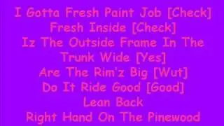 Dorrough Ice Cream Paint Job Lyrics