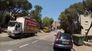 Tour De Haifa (Israel) - Inside Carmel neighborhoods