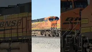 TRAIN SHORTS #00570 / WB BNSF 5865 CAJON SUB 8-14-2025 #passengertrain #automobile #publictransport