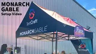 Setup Video: MONARCHGABLE Heavy-Duty Pop-Up Tent | TentCraft