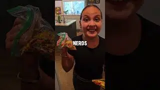 Easy way to make nerds gummy clusters 🍫 #shorts #youtubeshorts #funny