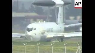 Allied planes taking off for sorties in no fly zone