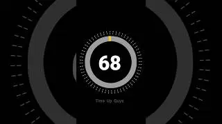 68 Second Countdown   #countdowntimer #trending #viralvideo2025