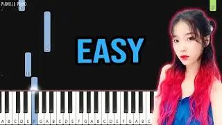IU - Palette | Piano Tutorial (EASY) by Pianella Piano