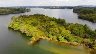 Cedar Creek Lake near Crab Orchard, Kentucky