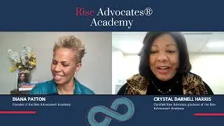 Diana Patton interview with Certified Rise Advocate Crystal Darnell Harris