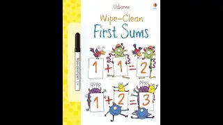 Usborne First Sums wipe clean