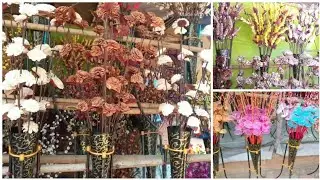 Cheapest Home Decor Items in Shilparamam | Artificial Flowers,Vases..