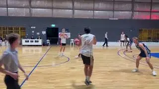 Connor Davidson Basketball #22 Northside Crusaders Feb 2025 Davidson Defense Clips