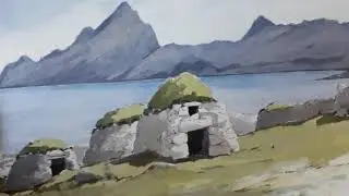Derek Robertson - Landscape Paintings Open Studios 2020 video