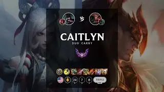 Caitlyn ADC vs Swain - NA Master Patch 12.12