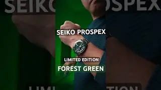 SEIKO PROSPEX Forest Green India Limited edition