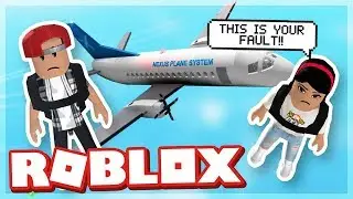 MY GIRLFRIEND TOOK ME ON THE WORST VACATION EVER! - ESCAPE THE PLANE CRASH OBBY