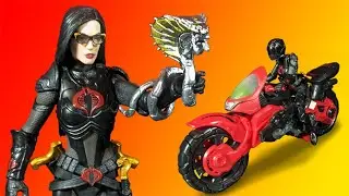 G.I. Joe Classified Series: Baroness with Cobra C.O.I.L. Target Exclusive Action Figure Review