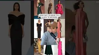 Вдохновение для свадебного платья для гостей в стиле &laquo;черный галстук&raquo;