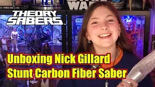 Nick Gillard Carbon Fiber Stunt Saber UNBOXING 🔥 | 1 of 500 | Star Wars Prequel Stunt Weapon