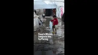 Gaza&rsquo;s Winter  Deepens the Suffering