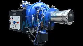 NARAYAN NTD1400Y3 STEPLESS MODULATING RATIO CONTROL DUAL FUEL BURNER( LIGHT OIL + NATURAL GAS)