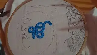 Rumala Sahib for Gutka Sahib | Embroidery & Painting Live Making | Waheguru Ji 🙏 #livestream #live