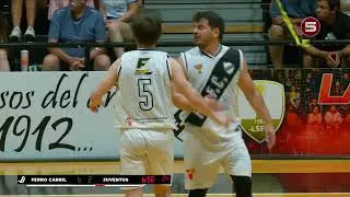 Basquetbol Salte&ntilde;o - PlayOff 1: Ferro Carril 68 Vs Juventus 69 - 28-11-25