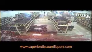 Superior Wine Shelf Collapse
