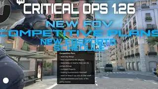CRITICAL OPS NEW UPDATE 1.26!!!WOW