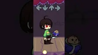 Skeleton bros mod FNF Character Test | Playground VS Gameplay Char: Chara