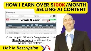 Create N Cash Review By Luther Landro - Earn Over $100k/Month Selling AI Content | JvFrontEnd