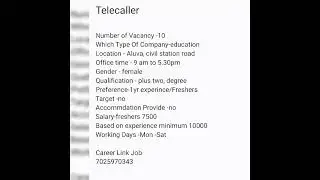 career link job#job #job2025 #telecallerjobs #telecallingjobs #hiring #newjob2025 #vacancy2025