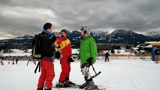 skiing first time! | Germany series ep4