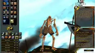 Heroes WoW - High Elf, Skeleton, Ogro Custom Race Bug!