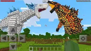 I Found SHIMO vs THERMONUCLEAR GODZILLA in Minecraft Pocket Edition...