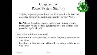 Power System Stability NOV 14