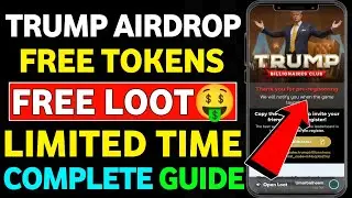 Trump Billionaires New Airdrop | Trump Billionaires Airdrop Guide | Trump Billionaires Club Airdrop