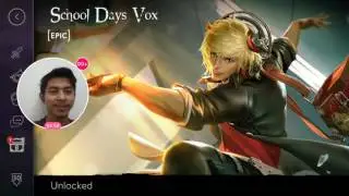 Unlock Skin School Day Vox VAINGLORY 2.2