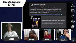 Corte do Giro da Semana RPG: Paris em o Rei Amarelo