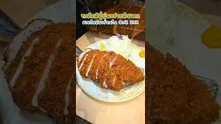อร่อยมากกหมูทอดชิ้นใหญ่📍Tonkatsu Aoki สาขา One Bangkok ชั้น3#เห็นมันอร่อยดี