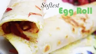 spice less Soft Egg Roll | Easy Egg Roll | How to make Egg Roll in Hindi