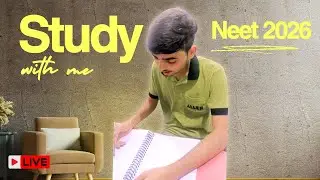 Day 136/150 &mdash; Live Study With Me | Allen Kota Student | NEET 2026 #neet2026 #livestudy