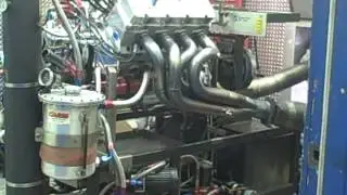 Indy Cylinder head Big Block On The Dyno