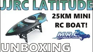JJRC LATITUDE Mini RC Boat! 25KM! (RC Courtesy of HobbyinRC.com) EP#422 (Helifar H106)