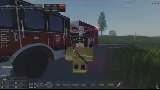 Golf cart fire.