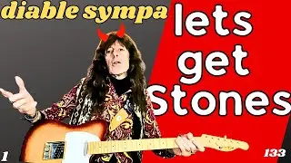 Lest get Stones - N°1 - Sympathy for the devil - Thierry pontet - Guitare challenge 132