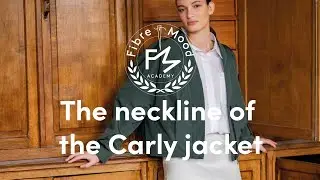 Learn to sew the neckline for your Carly jacket