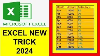 Excel New Trick 2024 | #exceltips | #excelfansonly