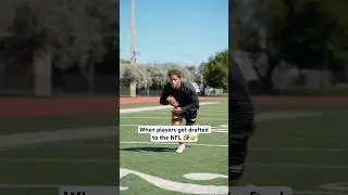 When players get drafted to the NFL 🏈🤣 #nfl #footballshorts #collegefootball