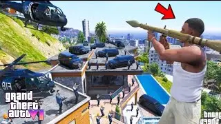 SHINCHAN AND FRANKLIN BATTLED FOR V SHAPED MEGA RAMP PARKOUR CHALLENGE GTA 5