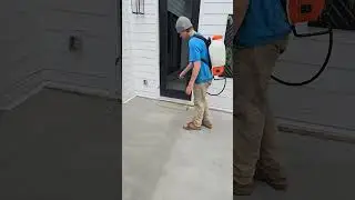 Sealing Broom Swept Concrete in Thompsons Station TN