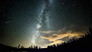 Milky Way Time-Lapse - Lake Alpine CA