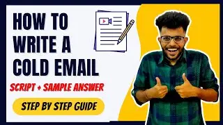 How to Write a Cold Email as a  Beginners + 3 FREE Templates 📚✅